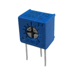 10 pz 3362S-1-202LF TRIMMER 2K OHM 0,5 W PC potenziometri - Foto 1 di 3