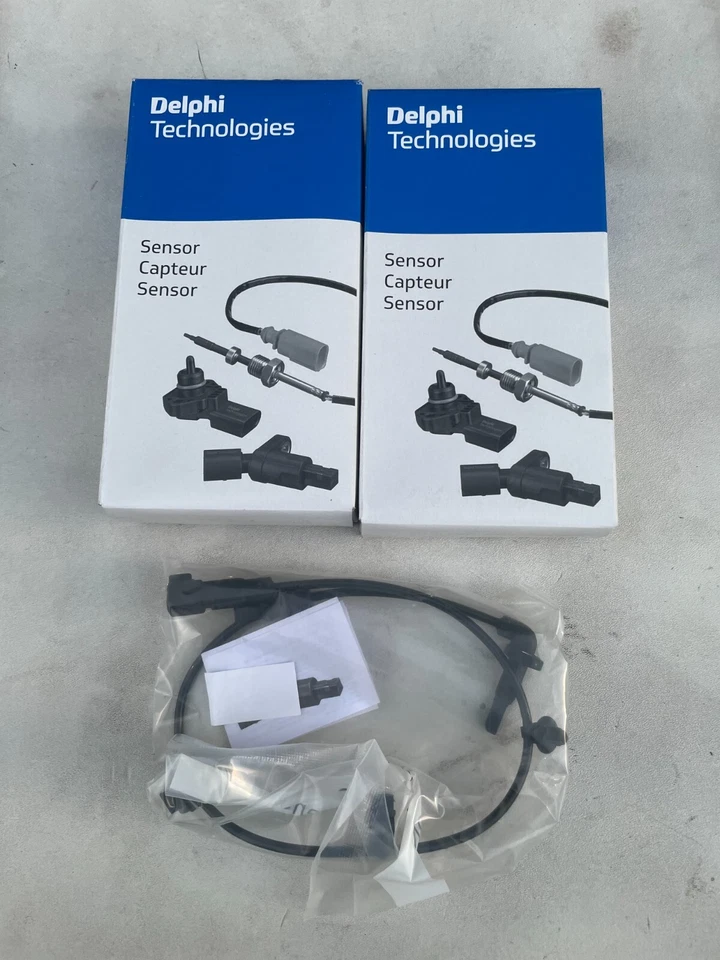 Sensores de velocidad ABS traseros Delphi OEM para Chevy Cruze Volt Cadillac ELR 13470643 Foto 1 de 1