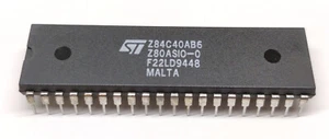 Z84C40AB6 | Z80 SIO-0 SERIAL INPUT/OUTPUT | 4MHz | CMOS | DIP40 | 1/5/10 Stück - Picture 1 of 4
