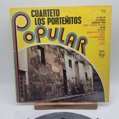 CUARTETO LOS PORTENITOS POPULAR SONGS ARGENTINA IMPORT RECORD ALBUM VINYL  - Image 1 of 4