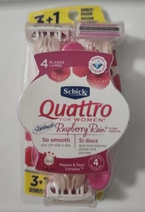 SCHICK QUATTRO FOR WOMEN SKINTIMATE RAZOR PACKS - Bild 1 von 1