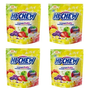 4 Packs Hi Chew Naturally and Artificially Fruit Chews Candy 14.1 oz Each Pack - Picture 1 of 4