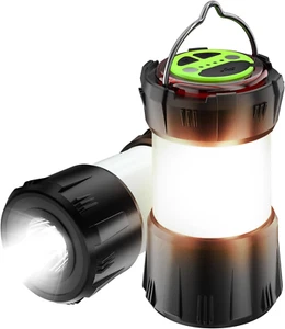 Lampada Da Campeggio,Lanterna Da Campeggio a LED Ricaricabile via Usb,Faro Di Ri - Foto 1 di 6