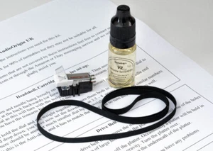 Turntable Cartridge, Stylus, Belt, Oil Kit for SANYO TP1005, TP1010, TP636, 27 - Picture 1 of 5