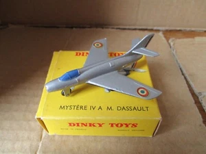 Dinky France 60a Mystere IV A M. Dassault - Picture 1 of 5