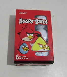 PELOTAS DE GOLF Angry Birds de colección conjunto de seis nuevas stock antiguo hechas en Japón - Imagen 1 de 12
