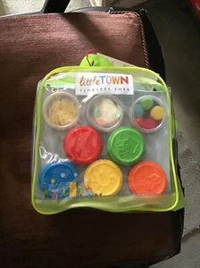 KIDS LITTLE TOWN SLIME ACTIVITY BACKPACK BIRTHDAY CHRISTMAS TRAVEL STORAGE - Picture 1 of 2