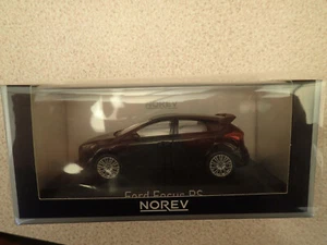 Norev 270565 1:43 Ford Focus RS 2016 negro LHD intacto - Imagen 1 de 12