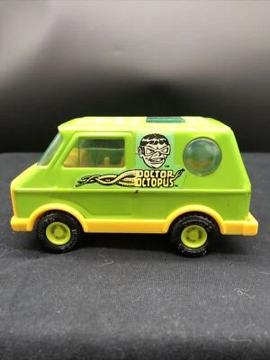 Rare 1984 Marvel Secret Wars Doctor Octopus Green Van - Die Cast - Spiderman — 第 1/4 张图片