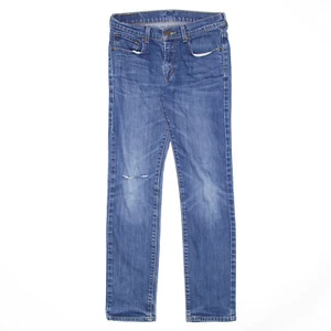Vintage LEVI'S 510 Mens Blue 90s Denim Slim Skinny Jeans Boys W29 L29 - Picture 1 of 6