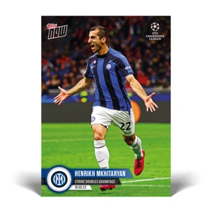 Topps NOW UCL 22/23 - Card 108 - Henrikh Mkhitaryan - Inter Mailand - Bild 1 von 2