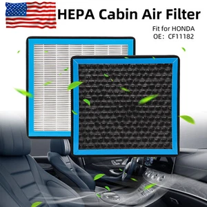 Filtro de aire de cabina HEPA apto para HONDA CIVIC 2016-2022/CLARITY 2017-2021/CR-V 2017-2022 - Imagen 1 de 10