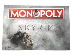 MONOPOLY The Elder Scrolls V SKYRIM ENGLISCH vollständig HASBRO Sammler Figur - Bild 1 von 13