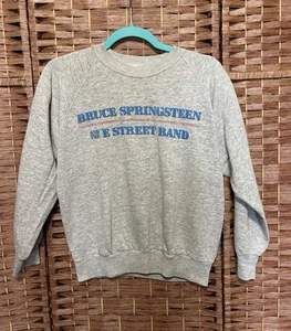 Bruce Springsteen Vintage Born In The USA Tour Sweatshirt 1984 - 1985 XS/S - Picture 1 of 8