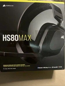 New Corsair HS80 Max Wireless RGB Gaming Headset with Dolby Atmos - Picture 1 of 2