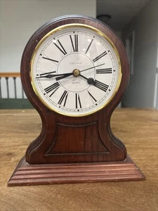 Vintage Verichron Wood Mantle Clock - Picture 1 of 10