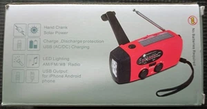 2 x Kurbelradios Solar taschenlampe usb! - Bild 1 von 6