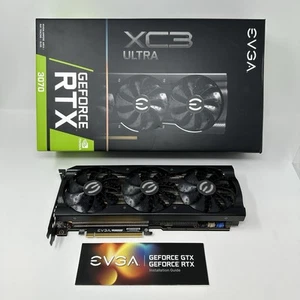 EVGA GEFORCE RTX 3070 XC3 Ultra NVIDIA 8GB GDDR6X Graphics Card - VG - Clean! - Bild 1 von 20