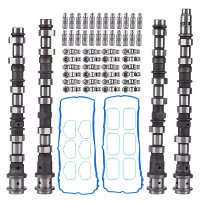 4X Camshaft & 24X Rockers & 24X Lifters w/ Gaskets For Chrysler Dodge Jeep 3.6L - Image 1 of 4
