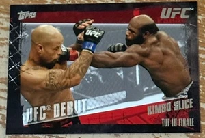 Tarjeta de novato Topps UFC Kimbo Slice 2010!! - Imagen 1 de 2