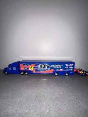 Jeff Gordon #24 Action NASCAR RACING TEAM TRANSPORTER 1:64 Semi Truck Hauler - Image 1 of 4