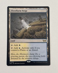 Floodfarm Verge 259-Magic the Gathering Duskmourn: House of Horror-NM-Non Foil - Picture 1 of 2
