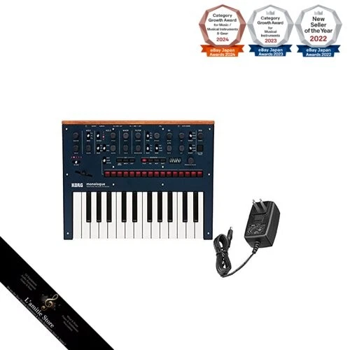 KORG monologue Dark Blue [monologue-BL] + Genuine AC Adapter &quotKORG - Image 1 of 2