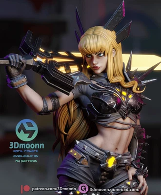 Magik - Marvel Fan Art Kit - 1:8 Scale (9 inch) - 3Dmoonn - Image 1 of 4