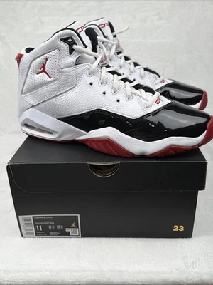 Jordan B'Loyal Men Shoes Sneakers White Varsity Red Black 315317-160 Size 11 - Image 1 of 4