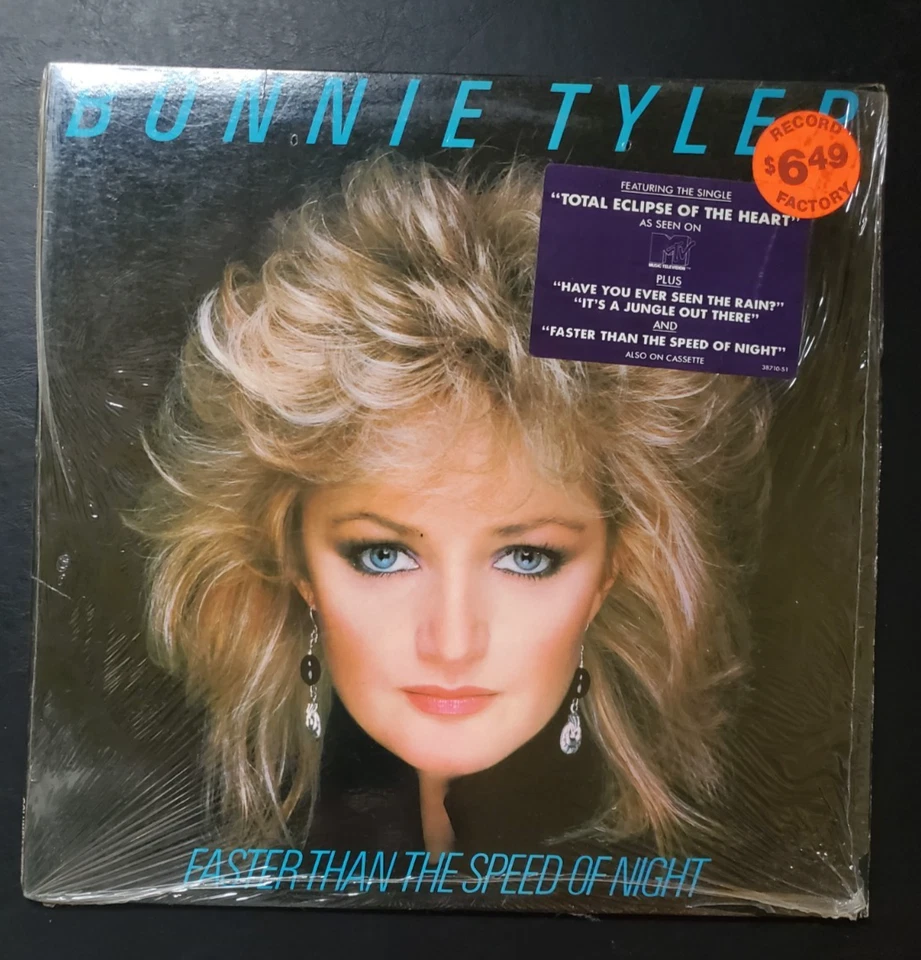 Bonnie Tyler - быстрее, чем скорость ночи (VG +/VG +) виниловая пластинка LP - Изображение 1 из 4