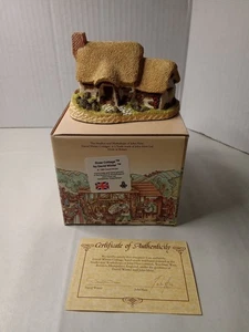 Vintage David Winter Cottages 1980 Rose Cottage Figur - Bild 1 von 6