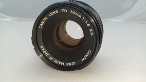 (Excellent+++++) Canon FD 50mm f/1.8 S.C. Standard Prime Lens MF From JAPAN #029 - Picture 1 of 19