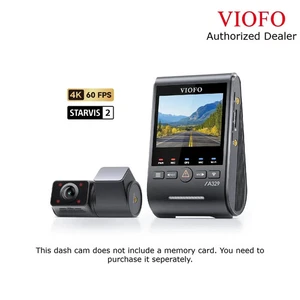 Viofo A329S 2CH IR 4K 60FPS Front + 2K Fisheye Interior Dash Cam - Picture 1 of 7