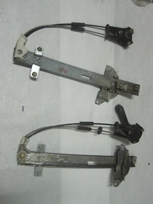 Front Window Regulator Manual 1988-1992 MAZDA 626 Passenger & Driver  PAIR - Image 1 of 4