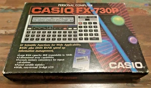 Casio FX 730P,Personal Computer,Casio,Taschenrechner , Computer Casio - Bild 1 von 8