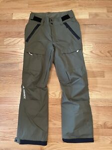 Adidas Terrex Resort 2 Layer Shell Pants Snow New With Tags Size small