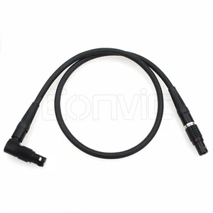 Digitales Motorkabel für Preston MDR Heden M26VE rechter Winkel 7 Pin auf 7 Pin schwarz - Bild 1 von 3