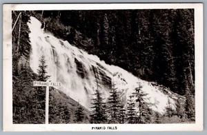 Postcard RPPC c1940s Thompson Nicola BC Pyramid Creek Falls Real Photo Postcard - Picture 1 of 2