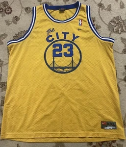 Maglia Vintage Nike Golden State Warriors Jason Richardson The City Swingman XXL - Foto 1 di 13