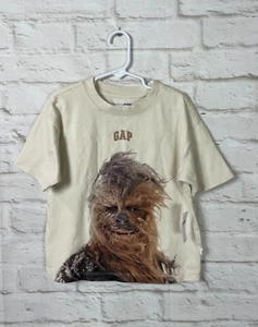 NEW Gap Kids Star Wars Chubaca T Shirt Size XS 4-5 - Picture 1 of 3