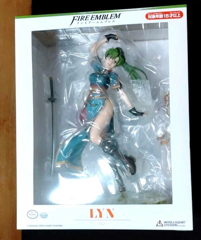 Fire Emblem Lin Figure intelligent systems 1/7 Scale ABS & PVC New! Rare Japan Cover