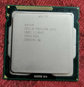 Intel Dual Core Pentium G870 CPU 3.10GHz Ivy Bridge Processor Socket LGA1155 - Picture 1 of 7