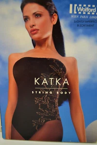 Wolford Katka Stringbody String Body Small black/gold Velvet Mix - Bild 1 von 1