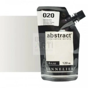 COLORE ACRILICO SERIE ABSTRACT DA 120 ml 020 IRIDESCENTE PERLATO - Picture 1 of 4
