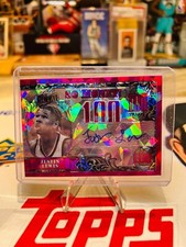 2021-22 Leaf Metal Basketball - Justin Lewis - Pink SO MONEY! Auto #'d /15