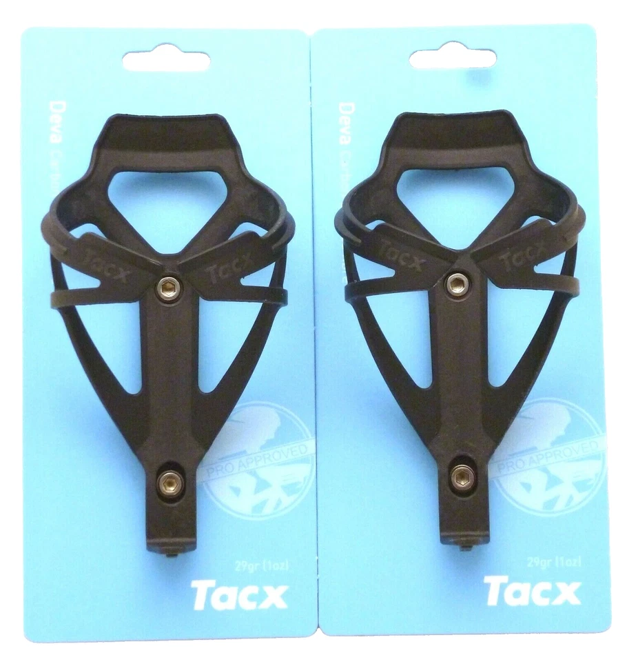 Tacx Deva Water Bottle Cage Matte Black 29g