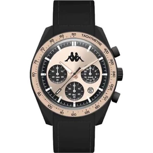 Orologio Uomo Cronografo KAPPA KW-048 Cassa Alluminio Cinturino Silicone - Foto 1 di 3