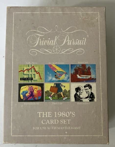 Trivial Pursuit The 1980’s Edition 80’s Add-On Cards to Master Set 6 Categorías - Imagen 1 de 9