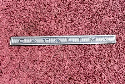 Pontiac 1964 "Catalina" tablero inserto de plástico bonito original Foto 1 de 4