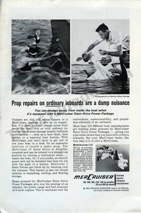 1963 Mercruiser Stern Drive Power Package Old PRINT AD Unique Gift Idea (3809) - Picture 1 of 1